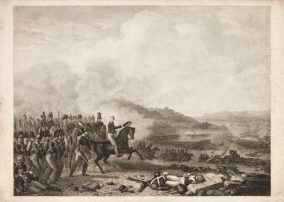 The Prince of Orange at the Battle of Quatre Bras, 1815 by Joseph Dionysius Odevaere